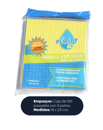 Paños Esponja