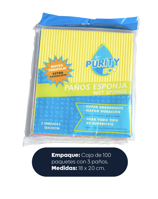 Paños Esponja