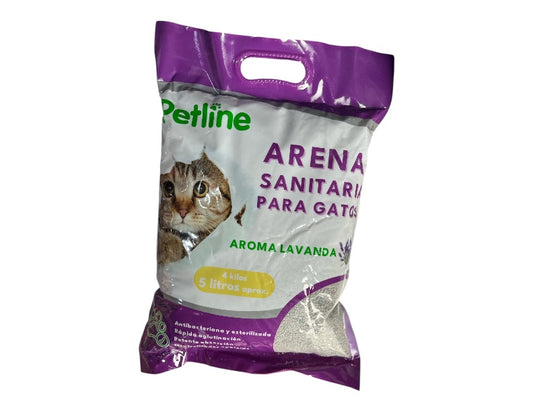 Arena Sanitaria Petline 4kg aroma lavanda